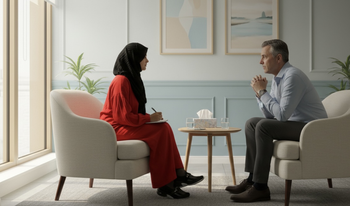 Dr. Fabiha Khan with Patient